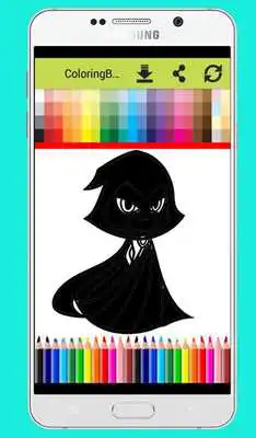 Play Coloring Book for Titans Go