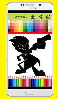 Play Coloring Book for Titans Go
