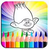 Free play online Coloring Book for Trolls APK
