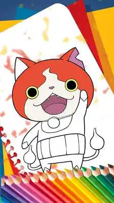 Play Coloring Book for Youkai Watch