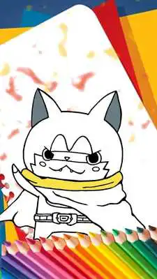 Play Coloring Book for Youkai Watch
