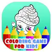 Free play online Coloring Book Game For Shopkin APK