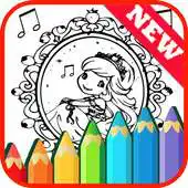 Free play online Coloring Book Game for Strawberry Girls APK Free play online Coloring Book Game for Strawberry Girls APK