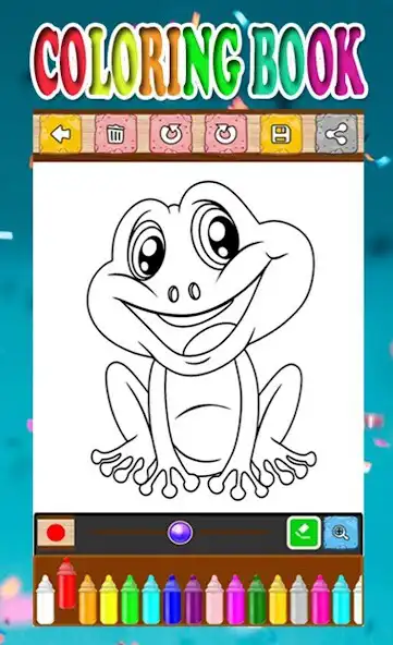 Play Coloring Book Kids-Easy Coloring as an online game Coloring Book Kids-Easy Coloring with UptoPlay