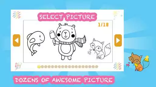 Play Coloring Book - Kids Paint as an online game Coloring Book - Kids Paint with UptoPlay