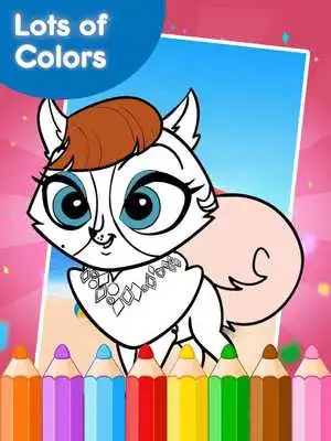 Play Coloring Book Little Pet Shop