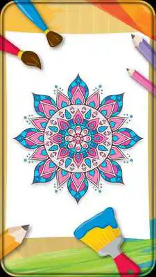Play Coloring Book Mandala Play Coloring Book Mandala