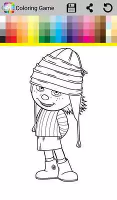 Play Coloring Book Minion