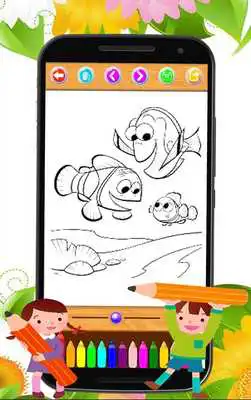 Play Coloring book moana