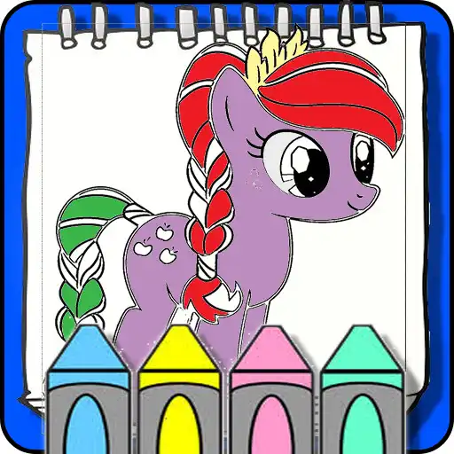 Play Coloring Book Of Pony tails APK