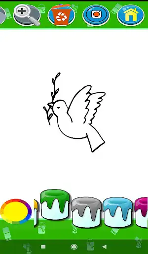 Play Coloring Book Paint Birds  and enjoy Coloring Book Paint Birds with UptoPlay