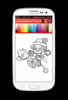 Play Coloring Book Patata Patiti