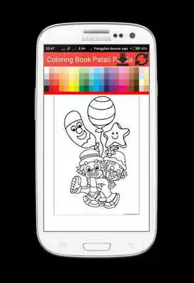 Play Coloring Book Patata Patiti