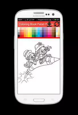 Play Coloring Book Patata Patiti