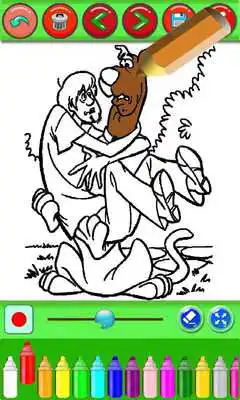 Play coloring Book:Scoby-do