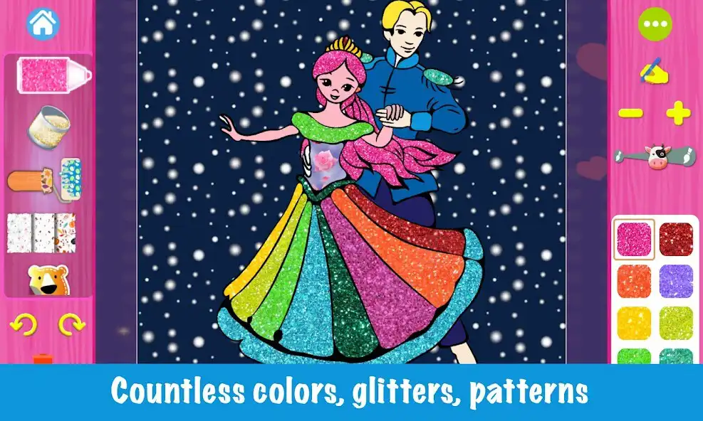 Play Coloring Books for Girl as an online game Coloring Books for Girl with UptoPlay