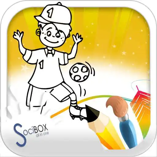 Free play online coloring book sport  APK