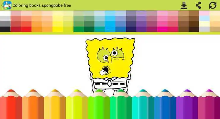 Play Coloring books spongbobe free