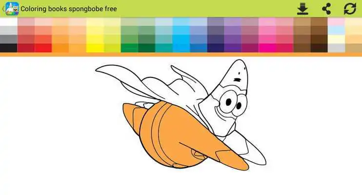 Play Coloring books spongbobe free