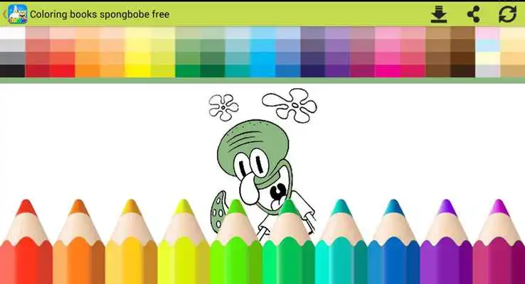 Play Coloring books spongbobe free