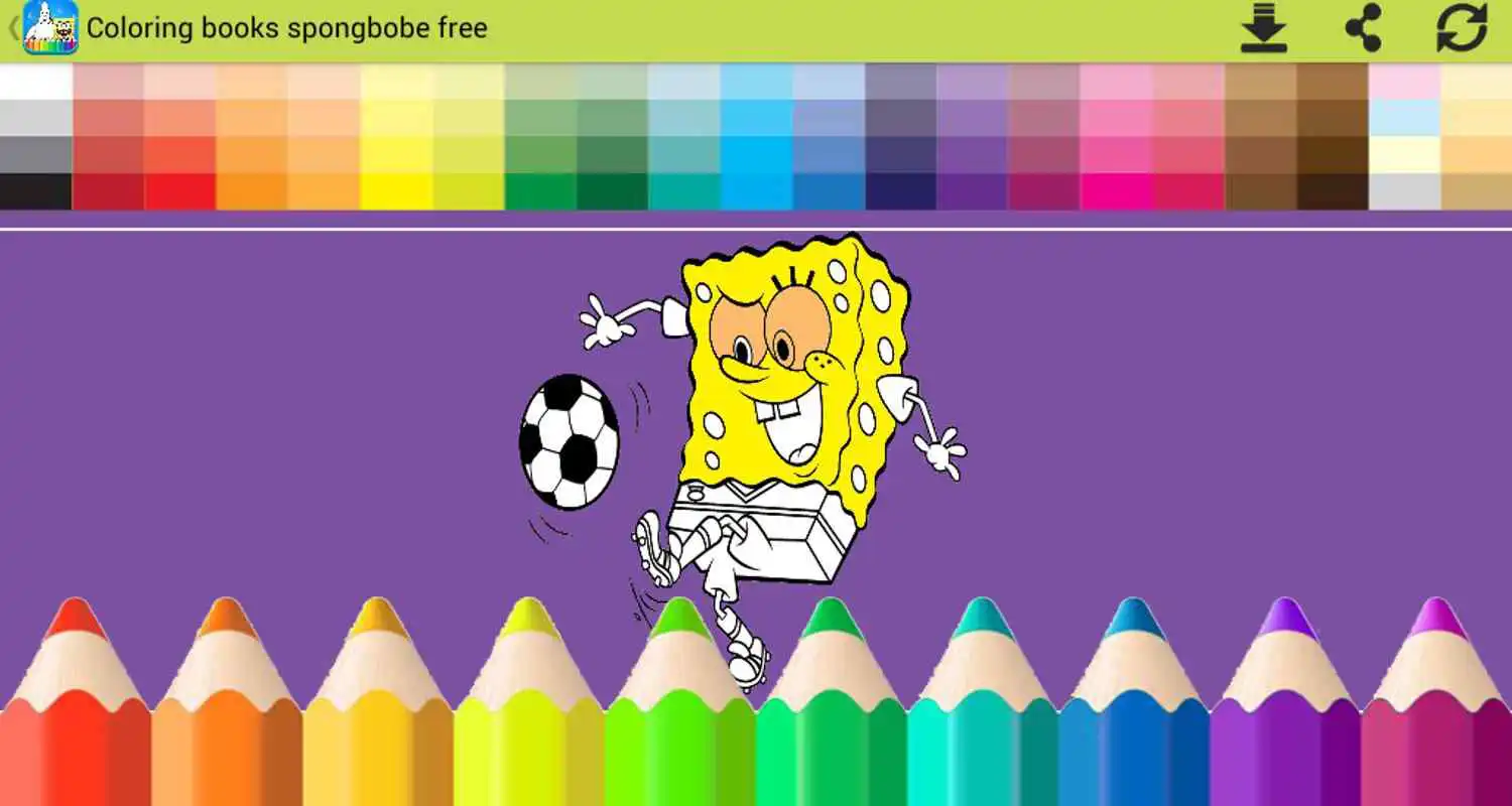 Play Coloring books spongbobe free