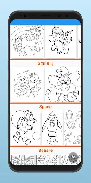 Play Coloring Book - Tap Color as an online game Coloring Book - Tap Color with UptoPlay