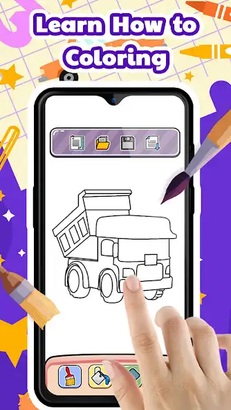 Play Coloring Cars Collection as an online game Coloring Cars Collection with UptoPlay