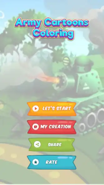 Play coloring cartoon soldiers as an online game coloring cartoon soldiers with UptoPlay