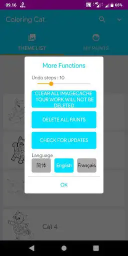 Play Coloring Cats as an online game Coloring Cats with UptoPlay