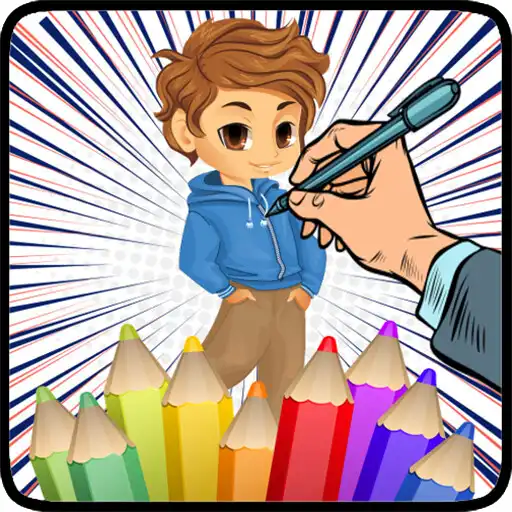 Play Coloring Chibi Oppa  and enjoy Coloring Chibi Oppa with UptoPlay