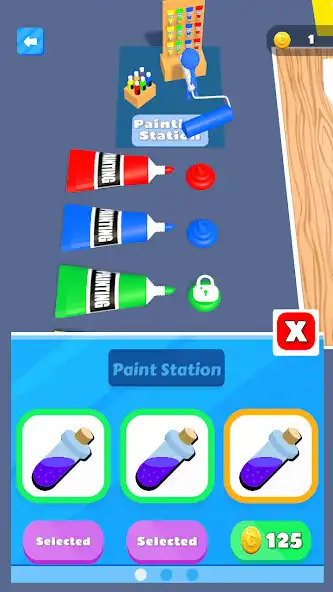 Play Coloring Clothes Idle as an online game Coloring Clothes Idle with UptoPlay