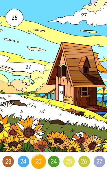 Play Coloring - color by number  and enjoy Coloring - color by number with UptoPlay