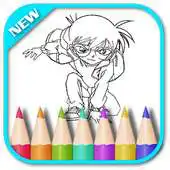 Free play online Coloring Conan APK