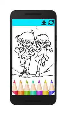 Play Coloring Conan