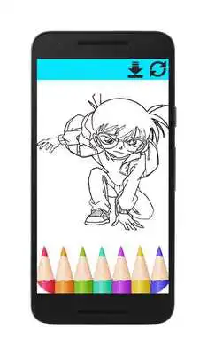 Play Coloring Conan