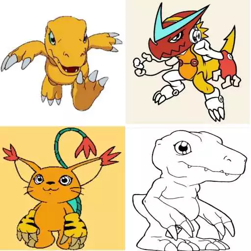 Play Coloring Digimonster Kids APK Play Coloring Digimonster Kids APK