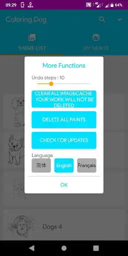 Play Coloring Dogs as an online game Coloring Dogs with UptoPlay