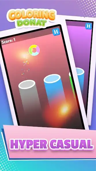 Play Coloring Donat - Jumping Game  and enjoy Coloring Donat - Jumping Game with UptoPlay