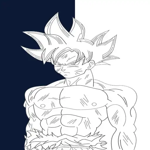 Play Coloring Dragon Ultra Instinct APK