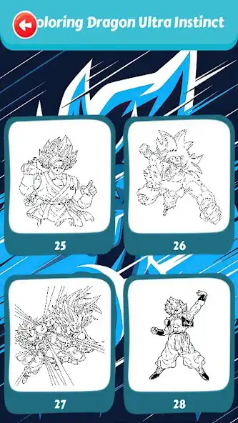 Play Coloring Dragon Ultra Instinct as an online game Coloring Dragon Ultra Instinct with UptoPlay