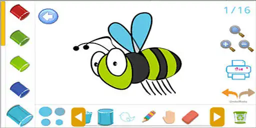 Play Coloring & Drawing For Kids! - A Painting Game as an online game Coloring & Drawing For Kids! - A Painting Game with UptoPlay