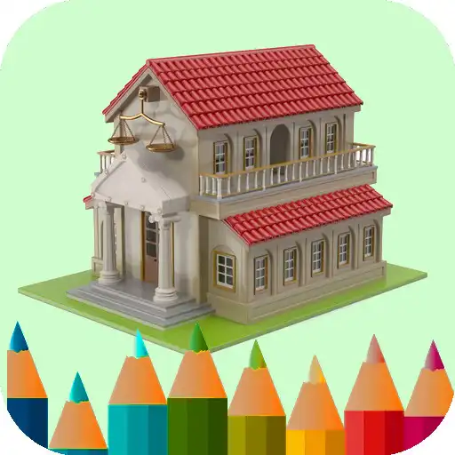 Play coloring dream house design APK Play coloring dream house design APK