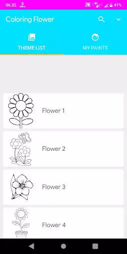 Play Coloring Flower  and enjoy Coloring Flower with UptoPlay
