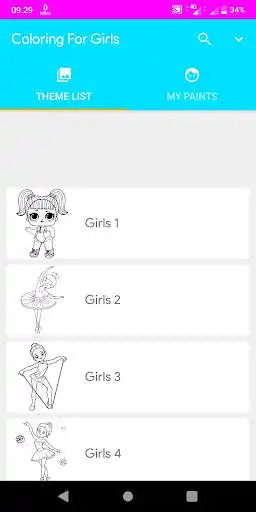 Play Coloring For Girls  and enjoy Coloring For Girls with UptoPlay