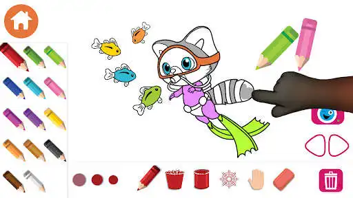 Play Coloring for kids with Rocky  and enjoy Coloring for kids with Rocky with UptoPlay