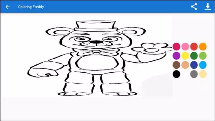 Play Coloring Freddy