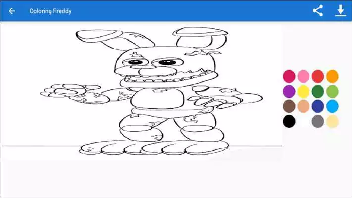 Play Coloring Freddy