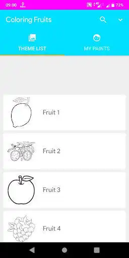 Play Coloring Fruits  and enjoy Coloring Fruits with UptoPlay