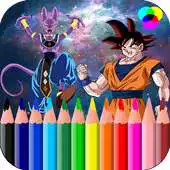 Free play online coloring game DBS super goku APK Free play online coloring game DBS super goku APK
