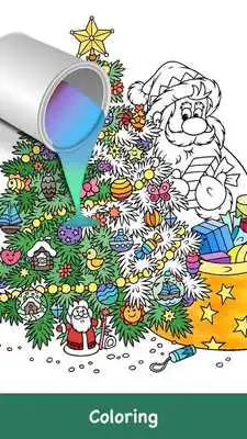 Play Coloring Game For Christmas